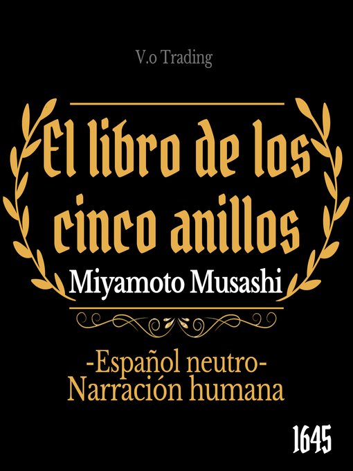 Title details for El libro de los cinco anillos by Miyamoto Musashi - Available
